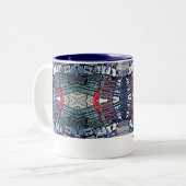 NY presbyterianische Krankenhaus-Tasse Zweifarbige Tasse (Vorderseite Links)