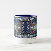 NY presbyterianische Krankenhaus-Tasse Zweifarbige Tasse (Mittel)