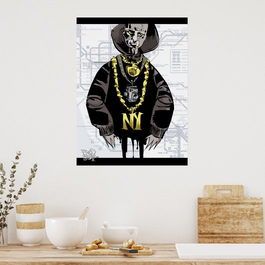 NY Print/Poster Poster (Küche)