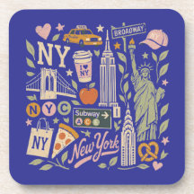 NY Retro-Collage-Design