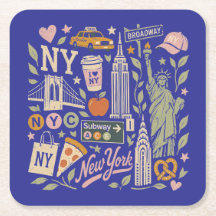 NY Retro-Collage-Design