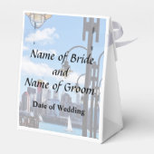 NY - Skyline aus Liberty Staat Park gesehen Geschenkschachtel (Rückseite)