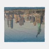 NY Skyline Fleecedecke (Vorderseite (Horizontal))