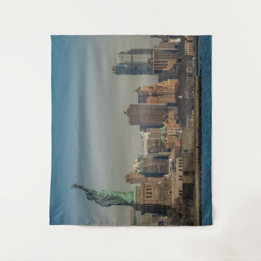 NY Skyline Wandteppich (Vorderseite)