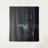 NY Skyline Wandteppich (Vorderseite)