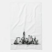 NY Stadtbild Geschirrtuch (Vertikal)