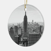 NY Stadtskyline-Reich-Staats-Gebäude, WTC BW Keramik Ornament (Links)