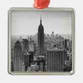 NY Stadtskyline-Reich-Staats-Gebäude, WTC BW Ornament Aus Metall (Vorne)