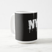 NY Straßenatmosphäre Kaffeetasse (Vorderseite Links)