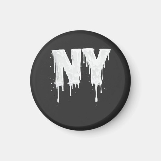 NY Straßenatmosphäre Magnet (Vorne)