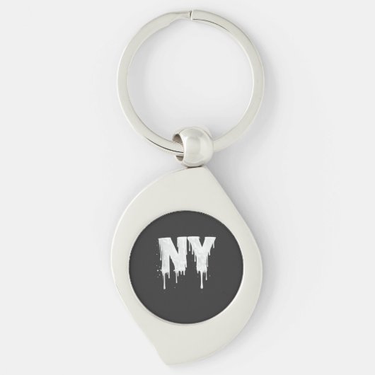 NY Straßenatmosphäre Schlüsselanhänger (Vorderseite)