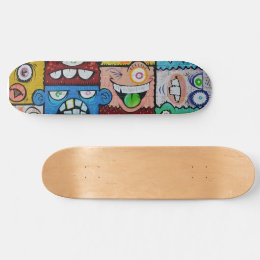 NY Street Art Skateboard (Horizontal)