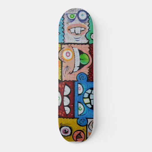 NY Street Art Skateboard (Vorderseite)