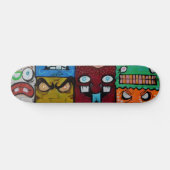 NY Street Art Skateboard (Horizontal)