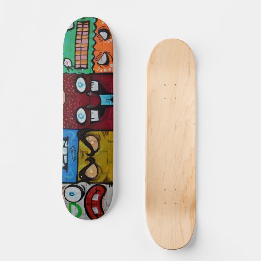 NY Street Art Skateboard (Vorderseite)