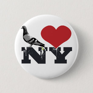 NY Taube Button