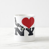 NY Taube Kaffeetasse (Mittel)