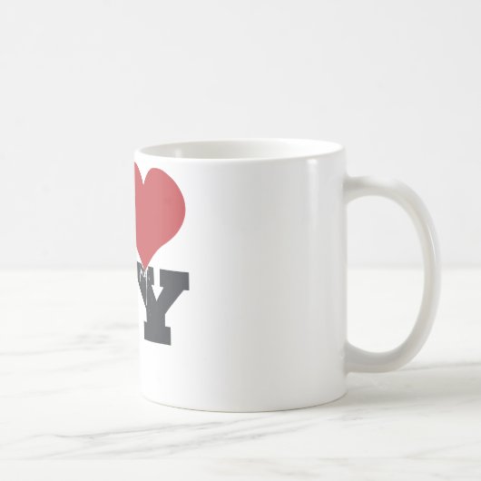 NY Taube Kaffeetasse (Rechts)