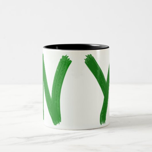 NY Text Coffee Tasse (Mittel)