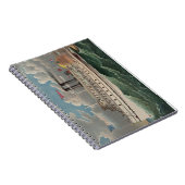 NY Voyage Grand Paddlewheel Dampfboot Pilgrim Notizblock (Rechte Seite)