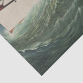 NY Voyage Grand Paddlewheel Dampfboot Pilgrim Seidenpapier (Ausschnitt)