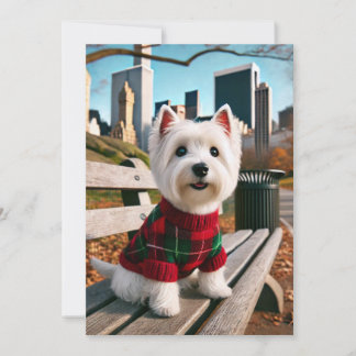 NY Westie Einladung