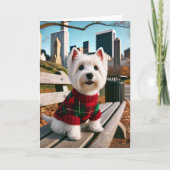 NY Westie Karte (Vorderseite)