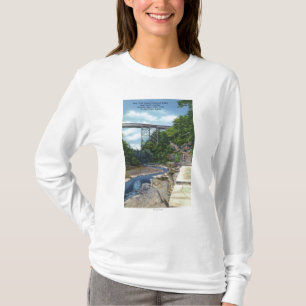 NY zentrale Eisenbahn-Brücke, Jakobs Leiter T-Shirt