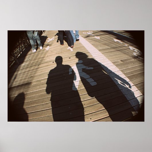 NY zu Fuß Poster (Vorne)