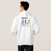 NYAC helles mit Kapuze Sweatshirt (Schwarz voll)
