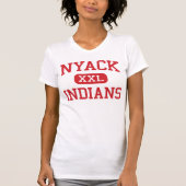 Nyack - amerikanischer Ureinwohner - hoch - oberes T-Shirt (Vorderseite)