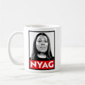 NYAG Letitia James Kaffeetasse (Links)