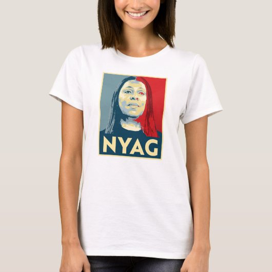 NYAG Letitia James T-Shirt (Vorderseite)