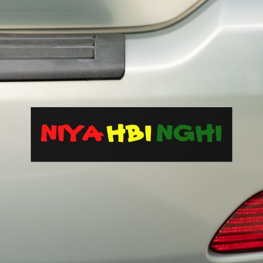 Nyahbinghi Autoaufkleber (Auf Auto)