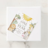 Nyala Safari Tiere Ein wildes Jahr erster Geburtst Geschenkanhänger (Beispiel)