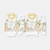 Nyala Safari Tiere zum ersten Geburtstag Geschenkschachtel (Ungefaltet)