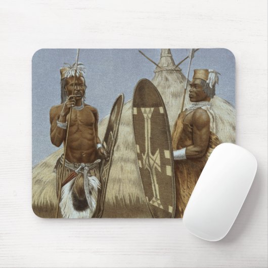 Nyam-nyam Krieger von der Geschichte der Mousepad (Mit Mouse)