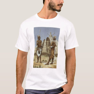 Nyam-nyam Krieger von der Geschichte der T-Shirt