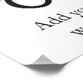 Nyame Dua | Gegenwart und Schutz Gottes Poster (Ecke)