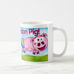 Nyan Cat begnadigt Schwein Tasse 01