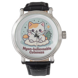 Nyan-glaubwürdige Kutheit - Niedliche Kawaii-Katze Armbanduhr
