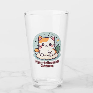 Nyan-glaubwürdige Kutheit - Niedliche Kawaii-Katze Glas