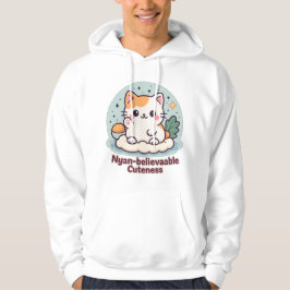 Nyan-glaubwürdige Kutheit - Niedliche Kawaii-Katze Hoodie