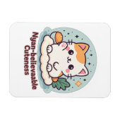 Nyan-glaubwürdige Kutheit - Niedliche Kawaii-Katze Magnet (Horizontal)
