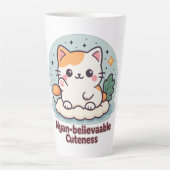Nyan-glaubwürdige Kutheit - Niedliche Kawaii-Katze Milchtasse (Vorderseite)