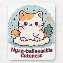 Nyan-glaubwürdige Kutheit - Niedliche Kawaii-Katze Mousepad