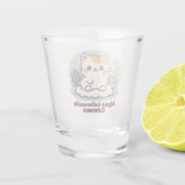 Nyan-glaubwürdige Kutheit - Niedliche Kawaii-Katze Schnapsglas (Rückseite)