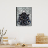 Nyarlathotep 18 x 24 poster (Küche)