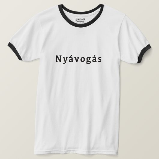 Nyávogás T-Shirt (Design vorne)