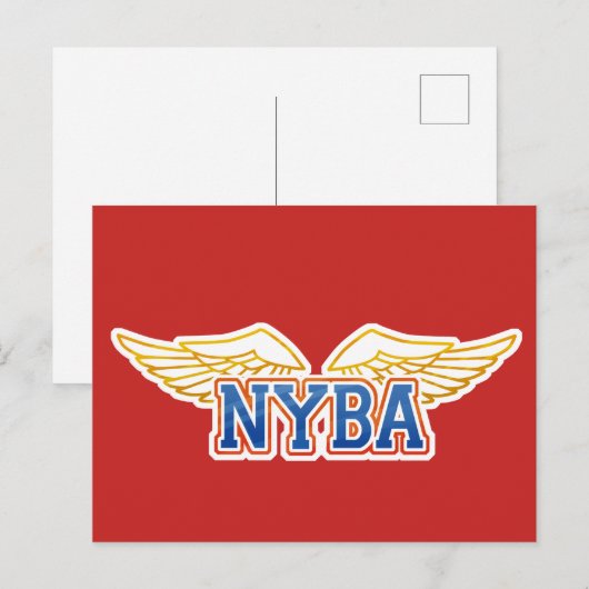 NYBA Postcard Postkarte (Vorne/Hinten)